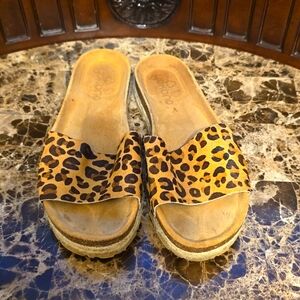 Leopard Print Slides